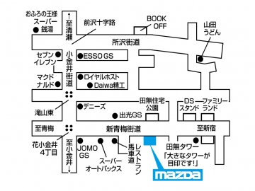 マップ 花小金井店