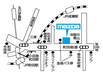 マップ 町田金森店
