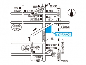マップ 与野店