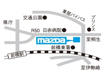 マップ 前橋店
