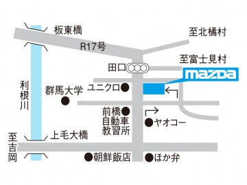 マップ 前橋北店
